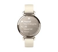 GARMIN Lily 2 Smartwatch Eloxiertes Aluminium Silikon , 14 mm, Cremegold