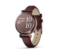 Garmin Lily 2 Smartwatch, klein und elegant, verstecktes Display, gemustertes Objektiv, Akkulaufzeit bis zu 5 Tage, Maulbeere