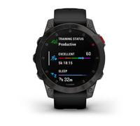 Garmin - Smartwatch epixT Sapphire schwarz - Gr. - 47