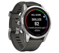 GARMIN Smartwatch GARMIN fēnix 7S Pro schwarz, silber schwarz