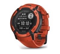 Garmin Smartwatch »Instinct 2X Solar« (2,8 cm / 1,1 ″) Proprietär, Rot