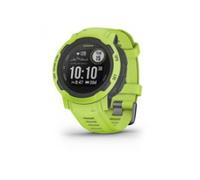 Garmin Sportuhr Instinct 2 Limettengruen/Schwarz GARMIN 2 Limettengrün/SchwarzTouchscreen: Nein Verbindungsmöglichkeiten: NFC Kompass: Ja Farbe Gehäuse: Schwarz Armbandtyp: Sportarmband Anzeige: Digit