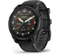 Garmin tactix 8 47 mm AMOLED Sapphire Schwarz Titan DLC Silikon-Armband 22mm