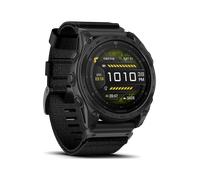 Garmin tactix® 8 tactix 8 - AMOLED Edition - 51mm "Sapphire Schwarz Titan DLC mit Quickfit Nylon-Armband 26mm" 010-03406-01