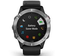 Garmin Uni, GPS-Multisport-Smartwatch, Silber/Schwarz, M