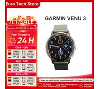 Garmin Venu 3 45 mm Smartwatch 1,4 Zoll AMOLED Touch Display Laufen Fitness 30+ Sport GPS Musik Black