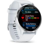 Garmin Venu 3 GPS Smartwatch - steinweiß/silber one size