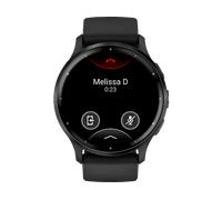 GARMIN VENU® 3 Smartwatch faserverstärktes Polymer Silikon, 22 mm, Schwarz/Schiefergrau