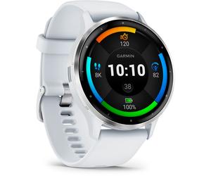 Garmin Venu 3 Smartwatch mit Bluetooth Telefonie steinweiß/silber .