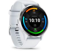 Garmin Venu 3 3,56 cm (1.4") AMOLED 45 mm Digital 454 x 454 Pixel Touchscreen Silber, Weiß WLAN GPS