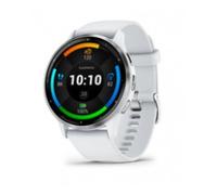 Garmin Venu 3 3,56 cm (1.4") AMOLED 45 mm Digital 454 x 454 Pixel Touchscreen Silber, Weiß WLAN GPS