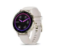 Garmin Venu 3S 3,05 cm (1.2") AMOLED 41 mm Digital 390 x 390 Pixel Touchscreen Gold, Elfenbein WLAN GPS