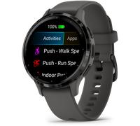 Garmin Venu 3S 3,05 cm (1.2") AMOLED 41 mm Digital 390 x 390 Pixel Touchscreen Grau WLAN GPS