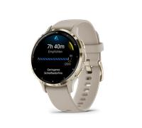 Garmin Venu 3S 3,05 cm (1.2") AMOLED 41 mm Digital 390 x 390 Pixel Touchscreen Gold, Grau WLAN GPS