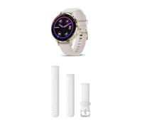 Garmin Venu 3S - GPS-Fitness-Smartwatch mit Bluetooth Telefonie und Sprachassistenz, Ultrascharfes 1,3 Zoll/ 1,1 Zoll & Quick Release Band