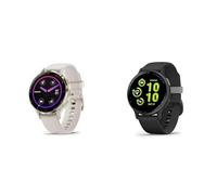 Garmin Venu 3S - GPS-Fitness-Smartwatch mit Bluetooth Telefonie und Sprachassistenz & Vivoactive 5 - GPS-Smartwatch mit 1,2" AMOLED Touchdisplay, Fitness- und Gesundheits- und Musikfunktionen