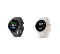 Garmin Venu 3S GPS-Fitness-Smartwatch mit Bluetooth Telefonie und Sprachassistenz & Vivoactive 5 - GPS-Smartwatch mit 1,2" AMOLED Touchdisplay, Fitness- und Gesundheits- und Musikfunktionen