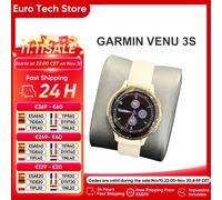 Garmin Venu 3s Smartwatch Fitness 1,2 Zoll AMOLED Touch Display 30+ Sport Laufen Musik GPS Starlight White