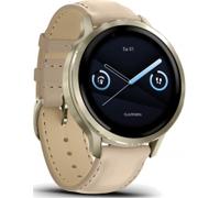 Garmin Venu 4 41mm gold/bone/light-sand-leather