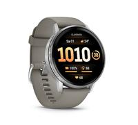 Garmin Venu 4 45mm - Fitness-Smartwatch, 1,4" AMOLED Touchdisplay, bis zu 12 Tage Akkulaufzeit, 80+ Sport-Apps, EKG, Health Status, Fitness Coach, Rollstuhlfunktionen, Telefonie, Taschenlampe
