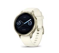 Garmin Venu 4 lunargold/bone 41mm 010-03013-00, Silikonarmband Beige/Lunargold