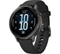 Garmin Venu 4 41mm Silikon-Armb. schwarz/schiefergr