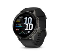 Garmin Venu 4 slate/black 45mm 010-03014-00, Silikonarmband Schiefergrau/Schwarz