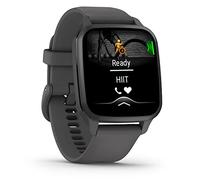 Garmin Venu SQ2, Smartwatch grau, 40 mm, graues Armband aus Silikon