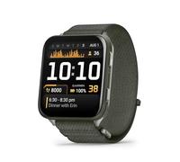 Garmin® Venu® X1, dünne und leichte GPS-Smartwatch, AMOLED-Display, fortschrittliche Gesundheits- und Fitnessfunktionen, Moos mit Titan-Gehäuseboden und Moos-ComfortFit-Nylonband