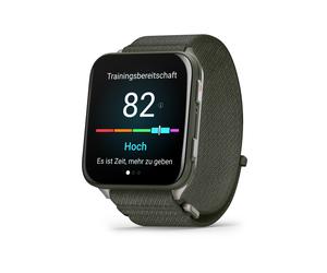 Garmin Venu X1 Moosgrün 010-02980-03 Premium GPS-Smartwatch, AMOLED Display Saphirglas und Titanrückseite