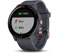 Garmin vívoactive 3 Music Granitblau GPS-Fitness-Smartwatch - Musikplayer, Garmin Pay, Sport-Apps