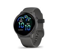 Garmin Vivoactive 6, 42 mm, GPS-Fitness-Smartwatch, Kieselgrau/Schiefergrau