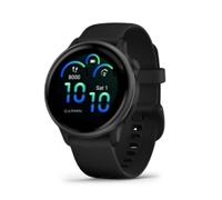 Garmin vívoactive® 6 Schwarz/Schiefergrau, Fitness-Smartwatch - PayPal 0 % Finanzierung