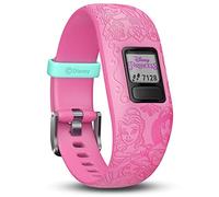 Garmin vívofit jr. 2 digitale, wasserdichte Action Watch im Disney Prinzessinnen Design für Mädchen ab 4 Jahren, mit spannender Abenteuer-App, Schrittzähler, pink, Batterielaufzeit bis zu 1 Jahr