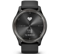 Garmin Vivomove 010-02665-00 Trend schwarz/schiefergrau mit Silikonband
