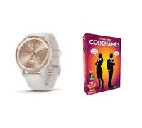 Garmin vívomove Trend - Hybrid-Smartwatch mit analogen Zeigern und Touchdisplay. Fitness-/Gesundheitsfunktionen & Asmodee Codenames, Spiel des Jahres 2016, Familienspiel, Ratespiel, Deutsch