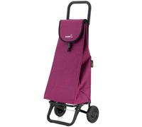 Garmol 218 G2 Travel C698 Einkaufstrolley, 2 Rollen, Stoff, Bordeaux, 39 x 30 x 102 cm