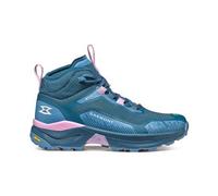 garmont 9 81 engage mid gore tex damen wanderschuhe blau pink 41