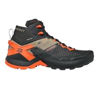 GARMONT 9.81 Onyx Mid GTX wasserdichte und stabile Herren Wanderschuhe mit griffiger Vibram Megagrip Sohle und Goretex Membrane