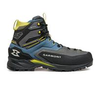 Garmont Akron Mid GTX - Wanderschuhe fin blue-sheen yellow 44,0