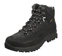 GARMONT Ascent GTX Herren,Männer Wanderstiefel,Bergschuhe,Bergstiefel,bedingt steigeisenfest,Wasserdicht,Bergstiefel,Black,44.5 EU / 10 UK