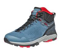 GARMONT Groove MID G-Dry Herren,Männer Trekkingstiefel,Wanderstiefel,Echtleder,leicht,Wasserdicht,Wanderstiefel,leicht,China Blue/Red,41.5 EU / 7.5 UK