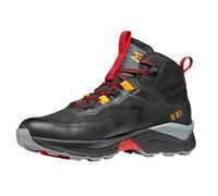 Garmont Trekking-Wanderschuhe 9.81 Engage Mid GTX (Speed-Hiking, wasserdicht) schwarz/orange Herren, Größe Euro (US) 44 (10,5)