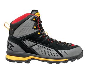 Garmont Wander-Trekkingschuhe Cima WP (Veloursleder, wasserdicht) schwarz/grau Herren, Größe Euro (US) 42 (9)