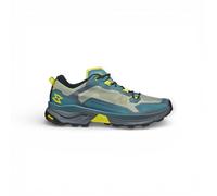 Garmont Wanderschuhe Nexus (Schnellschnürsystem, atmungsaktiv) blau/hellbraun/gelb Herren, Größe Euro (US) 45 (11,5)