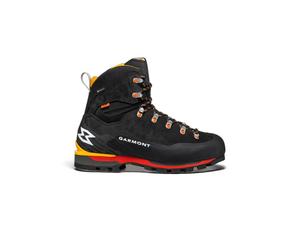 Garmont Wanderschuhe Pinnacle EVO GTX (Wildleder, Bergsteigen, wasserdicht) schwarz/orange/rot Herren, Größe Euro (US) 43 (10)