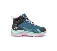 Garmont Wanderschuhe Pulse MID WP (Schnellschnürsystem, wasserdicht) blau/schwarz/pink Mädchen, Größe Euro (US) 38 (6)