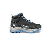 Garmont Wanderschuhe Pulse MID WP (Schnellschnürsystem, wasserdicht) schwarz/blau/grau Jungen, Größe Euro (US) 36 (4,5)