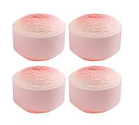 Garn für Häkelarbeiten | 4 Stück Bastelfaden Mit Farbverlauf | Wolle Für Decken - Für Enthusiasten, Projekte Im Quilting, Stickarbeit, Reparatur Von Stoffen, Herstellung Von Schals, Kunst