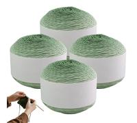 Garn Für Häkelarbeiten - 4 Stück Farbverlauf Kordel - Weiches Garn,Für Enthusiasten, Hobbyisten, Quiltprojekte, Stoffreparatur, Schalherstellung Und Künstlerische